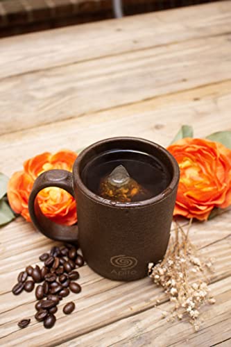 Apito Eco- Friendly Coffee Mug - Made from Upcycled Coffe Grounds, Reusable & Compostable