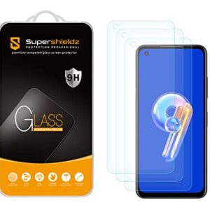 Supershieldz (3 Pack) Designed for Asus Zenfone 9 Tempered Glass Screen Protector, Anti Scratch, Bubble Free