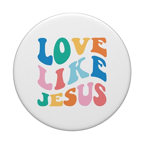 Love Like Jesus Graphic Tee PopSockets Standard PopGrip