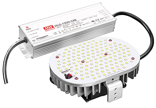OSTEK 75W LED Shoebox Retrofit Kits, Replace 350W MH/HPS/HID Bulbs- 10,125LM 5000K E39 Mogul Base Retrofit Lights for Parking Lot Shoebox Light, Street Lighting, MEANWELL Driver, DLC&ETL Certified