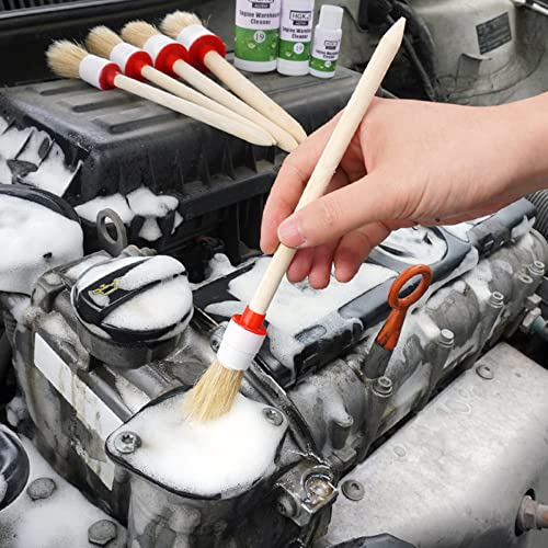 Car Wash Cleaning Tools Kit Auto Detailing Brush Set Pro Car Cleaning Supplies for Cleaning Wheels Interior Exterior, Including 6Pcs Detail Brush 3Pcs Wire Brush 2Pcs Air Conditioner Brush & 1Pc Towel