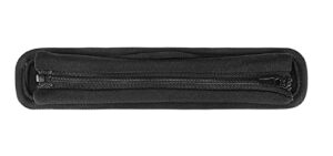 vekeff headband pad set headband protector with zipper compatible with skullcandy bose b jbl ath hyperx headphones (fabric black)