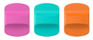 yoelike magnetic slider replacement, compatible with yeti magnetic lid 10oz, 14oz, 16oz, 20oz, 26oz, 30oz (purple+green+orange)