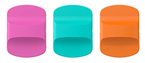 yoelike Magnetic Slider Replacement, Compatible with YETI Magnetic Lid 10oz, 14oz, 16oz, 20oz, 26oz, 30oz (Purple+Green+Orange)