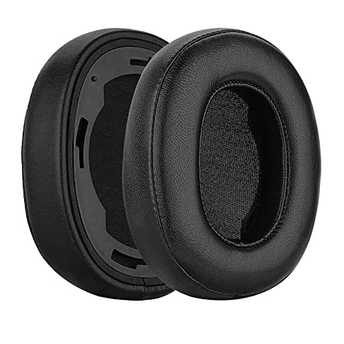 Geekria QuickFit Ear Pads for Turtle Beach Stealth Elite 800 Headphones Ear Cushions, Headset Earpads, Ear Cups Cover Repair Parts (Black)