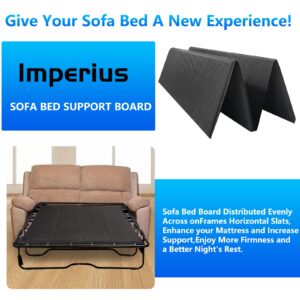 imperius® sleeper sofa bed support board,sleeper sofa support for sofa bed slats,sleep sofa bar for sofa bed or pullout couch,no assembly needed (full 48x48)
