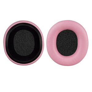 Geekria Nova Replacement Ear Pads for SteelSeries Arctis Prime Arctis PRO Arctis 9X Arctis 7 Arctis 5 Arctis 3 Headphones Ear Cushions, Headset Earpads, Ear Cups Repair (Pink)