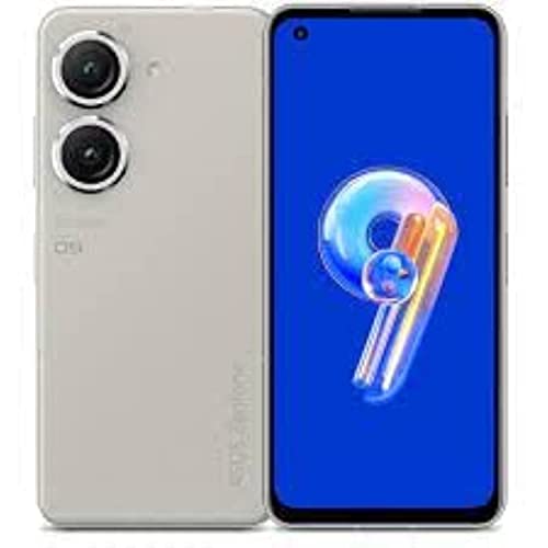 ASUS Zenfone 9 5G 256GB 8GB RAM Factory Unlocked (GSM Only | No CDMA - not Compatible with Verizon/Sprint) - White