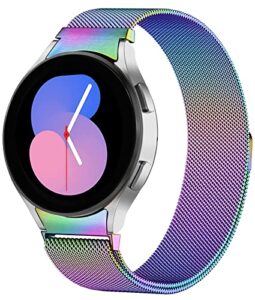 zedoli no gap metal bands compatible with samsung galaxy watch 6 band/watch 5/galaxy watch 4 band 40mm 44mm/galaxy watch 5 pro band 45mm/watch 4 classic band/watch 6 classic band 43mm 47mm men women