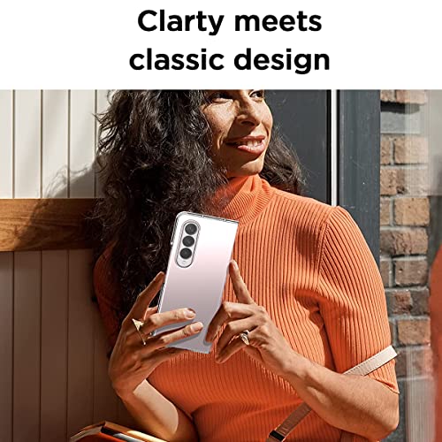 AICase for Samsung Galaxy Z Fold 4 Case Clear, [Anti-Yellow] Ultra-Thin Slim Fit Transparent Hard PC Protective Phone Case for Samsung Fold 4 5G