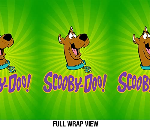Scooby Doo! OFFICIAL Burst 24 oz Insulated Canteen Water Bottle, Leak Resistant, Vacuum Insulated Stainless Steel with Loop Cap, White