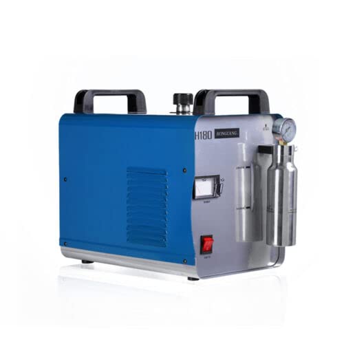 400W 110V Oxygen Hydrogen Gas Flame Generator H180 Portable Acrylic Polishing Machine HHO Flame Generator Torch 95L/H