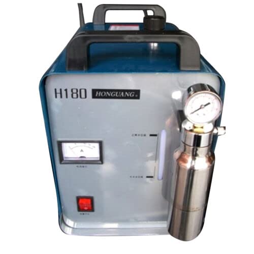 400W 110V Oxygen Hydrogen Gas Flame Generator H180 Portable Acrylic Polishing Machine HHO Flame Generator Torch 95L/H