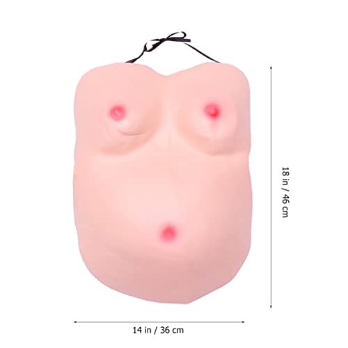 BESTOYARD Halloween Costumes 2 pack Fancy fake belly belly funny costumes Belly Fake Halloween Costume