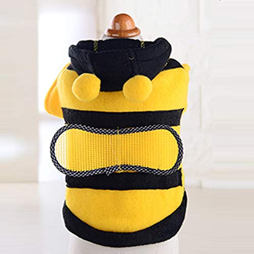 Pet Dog Cat Clothes Small Dog Clothing Knitted Costume Pet T Shirt Pullover Breathable Puppy Dress Doggie Warm Sweater Yellow Medium