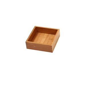 ybm home 324 drawer box, 6x6x2, brown