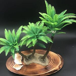 BESTOYARD Home Decor Decoraciones para Salas De Casa 2 Pack Palm Model Artificial Aquarium Tree Artificial Aquarium Plants Fish Tank Tree Tree Mini Artificial Home Decor Artificial Plants