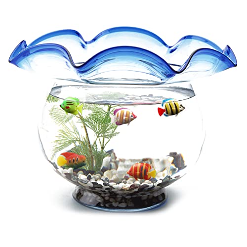 BESTOYARD Ocean Decor Ocean Decor 75 pcs Fish Aquarium Rubber Squirting Fish Artificial Plastic Fish sea Fish Animals Toys Ornament Plastic Fake Miniature Toys Miniature Toys