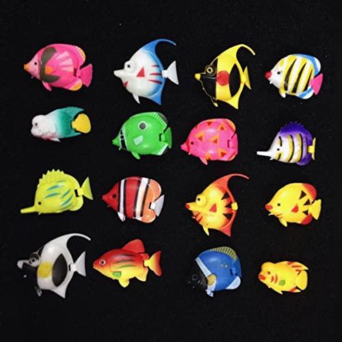 BESTOYARD Ocean Decor Ocean Decor 75 pcs Fish Aquarium Rubber Squirting Fish Artificial Plastic Fish sea Fish Animals Toys Ornament Plastic Fake Miniature Toys Miniature Toys