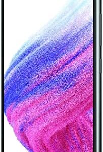 Samsung Galaxy A53 5G (128GB, 6GB) 6.5 inch 120Hz GSM Unlocked (Black) (Renewed)