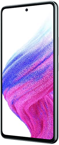 SAMSUNG Samsung Galaxy A53 5G (128GB, 6GB) 6.5'' 120Hz Full HD+, IP67 Water Resistant, 64MP 4K Quad Camera, US 5G/Global 4G Volte (GSM Unlocked for AT&T, T-Mobile, Global) A536U (Black) (Renewed)