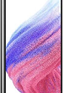 SAMSUNG Samsung Galaxy A53 5G (128GB, 6GB) 6.5'' 120Hz Full HD+, IP67 Water Resistant, 64MP 4K Quad Camera, US 5G/Global 4G Volte (GSM Unlocked for AT&T, T-Mobile, Global) A536U (Black) (Renewed)