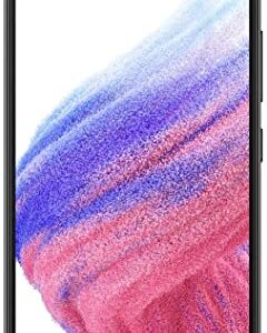 SAMSUNG Samsung Galaxy A53 5G (128GB, 6GB) 6.5'' 120Hz Full HD+, IP67 Water Resistant, 64MP 4K Quad Camera, US 5G/Global 4G Volte (GSM Unlocked for AT&T, T-Mobile, Global) A536U (Black) (Renewed)