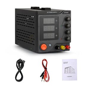 EZGA DC Power Supply Variable DC Power Supply Adjustable Bench Power Supply Voltage Regulator Electronic Source Power Supply Current Stabilizer for Spectrophotometer and lab Equipment Repair