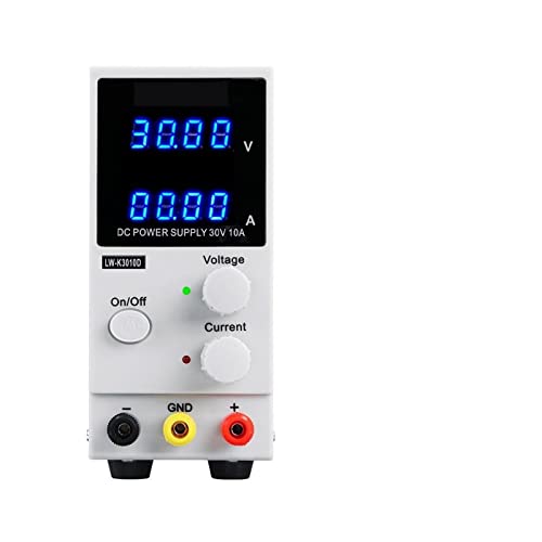 DC Power Supply Variable Adjustable DC Laboratory Power Supply Bench Source Voltage Regulator Stabilizers Switch Lab Power Supply Current Stabilizer for Spectrophotometer and lab Equipment Repair