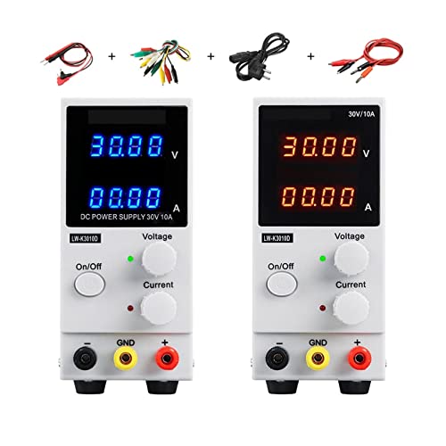 DC Power Supply Variable Adjustable DC Laboratory Power Supply Bench Source Voltage Regulator Stabilizers Switch Lab Power Supply Current Stabilizer for Spectrophotometer and lab Equipment Repair