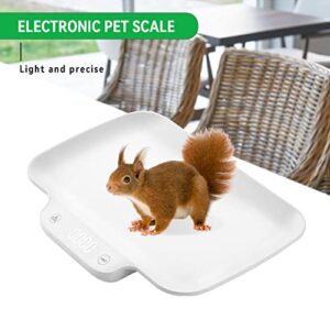 Kytree Pet Digital Scale, Puppy Scale Kitchen Weight Scale, Measures Small Animals with 33 lb/15 kg, Multi-Function Portable Electronic Scale Digital Weight for Pets