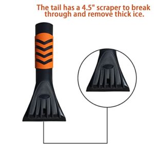 Ice Scraper Snow Brush for Car Snow Scraper Car Snow Removal Equipment Snow Cleaner for Car Squeegee Extendable Long Snow Brush Broom for SUV Truck