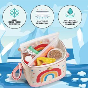 Fit+Fresh Eco-Friendly Insulated Lunch Box - Lunch Bag, Lunch Box for Girls, Lunch Box for Boys, Lunchboxes