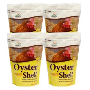 manna pro crushed oyster shell | egg laying chickens | 5 lb (4-pack)