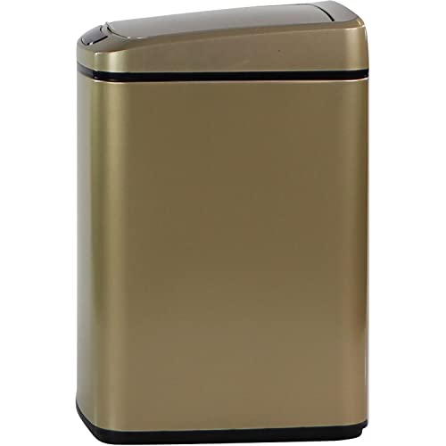 Hanover Gold 9-Liter / 2.3-Gallon Trash Can with Sensor Lid