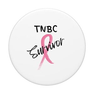 Triple Negative Breast Cancer Survivor Pop Socket PopSockets Swappable PopGrip