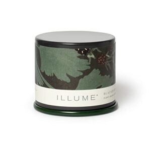 illume beautifully done essentials blackberry absinthe demi vanity tin scented candle