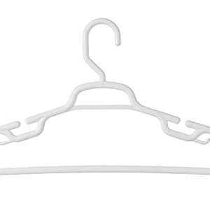 19" Heavy Duty Giant Plastic Hangers - 6PC