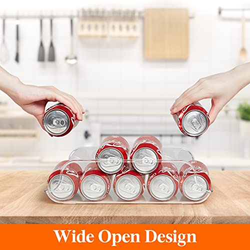 Lifewit 25 PCS Drawer Organizer and 4pcs Soda Can Pop-Top Organizer