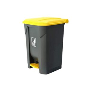 zyledw dustbins waste recycling indoor outdoor with lid pedal type trash can mall commercial waste recycling bins storage organisation/b