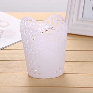 Cabilock Mini Trash Can Mini Trash Bins Mini Trash Container Desktop Trash can Wastebasket Bathroom: Vanity