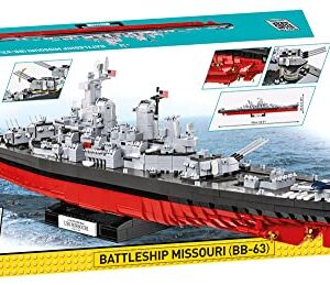 COBI Historical Collection World War II Battleship Missouri (BB-63),2655 pieces