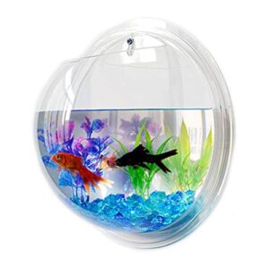 mipcase wall fish bowl, hanging fish bowl wall mounted fish tank wall fish tank wall fish bubble