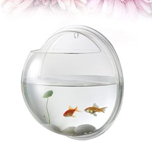 Mipcase Wall Fish Bowl, Hanging Fish Bowl Wall Mounted Fish Tank Wall Fish Tank Wall Fish Bubble