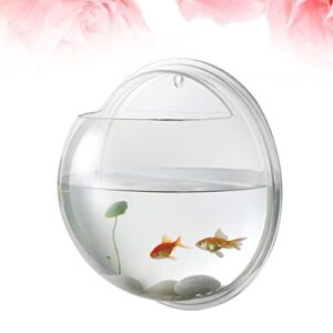 Mipcase Wall Fish Bowl, Hanging Fish Bowl Wall Mounted Fish Tank Wall Fish Tank Wall Fish Bubble