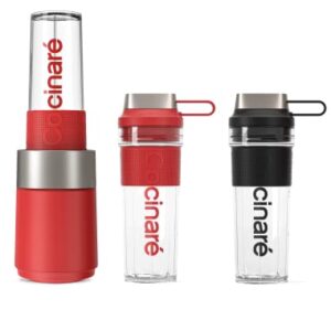 Cocinare Blender (Red) & Blender Cup (Black) & Blender Cup (Red)