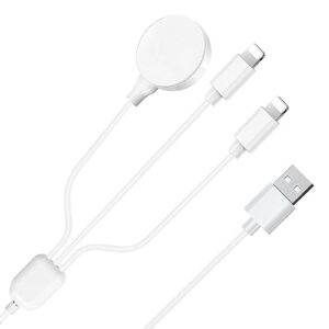 3 in 1 charger cable for apple watch/iphone/airpods, wireless watch charger compatible with apple watch series 7,6,5,4,3,2,1 and iphone 13,12,11,pro,max,xr,xs,xsx & pad series