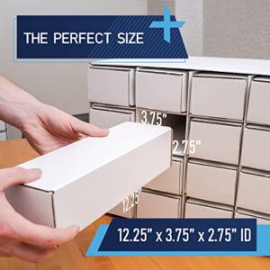 Invested Alliance 16 Trading Card Storage Boxes | Baseball / Sports Card Storage Organizer for TCG, MTG. Baseball, NBA, and Football Cards Box. Magic Card Storage Box.