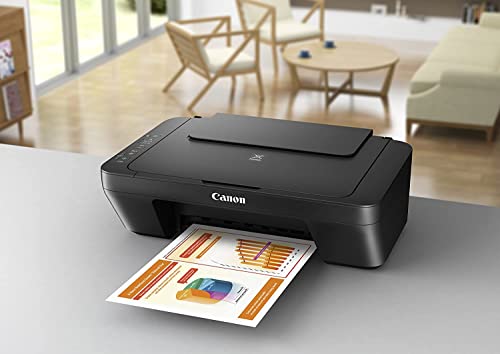 Canon PIXMA MG Series All-in-One Color Inkjet Printer, 3-in-1 Print, Scan, and Copy or Home Business Office, Auto Scan Mode, Bonus Set of NeeGo Ink and 6 Ft NeeGo Printer Cable