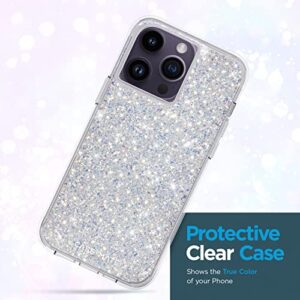 Case-Mate iPhone 14 Pro Max Case - Twinkle Stardust [10FT Drop Protection] [Wireless Charging Compatible] Luxury Cover with Cute Bling Sparkle for iPhone 14 Pro Max 6.7", Anti-Scratch, Shockproof